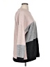 Long Tall Sally Color Block Pink Pullover Sweater Size 16 - photo 4
