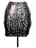 Maner 100% Polyester Silver Formal Skirt Size XL - photo 2