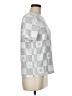 Assorted Brands Checkered-gingham Silver Short Sleeve T-Shirt Size M - photo 4
