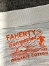 Faherty 100% Organic Cotton White Sweatshirt Size M - photo 6