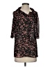 CAbi Black 3/4 Sleeve Blouse Size S - photo 1