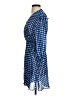 Mango Checkered-gingham Blue Casual Dress Size 4 - photo 5
