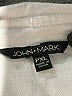 John Mark Graphic Gray White 3/4 Sleeve Blouse Size XL (petite) - photo 7