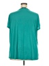 Lane Bryant Teal Short Sleeve Blouse Size 26 - 28 Plus - photo 2