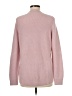 J.Crew Solid Pink Pullover Sweater Size M - photo 2