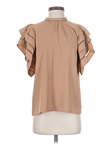 Strut & Bolt Short Sleeve Blouse (view 1)