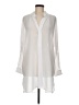 Tommy Bahama 100% Polyester Ivory Long Sleeve Blouse Size M - photo 1