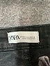 Zara Chevron-herringbone Black Jeans Size 6 - photo 7