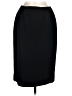 Carlisle 100% Wool Solid Black Wool Skirt Size 6 - photo 1