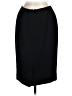 Carlisle 100% Wool Solid Black Wool Skirt Size 6 - photo 2