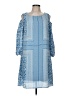 Luxology 100% Polyester Blue Casual Dress Size 8 - photo 1