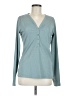 Athleta Teal Long Sleeve Henley Size M - photo 1