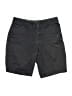 Eddie Bauer 100% Cotton Solid Black Cargo Shorts Size 4 - photo 1