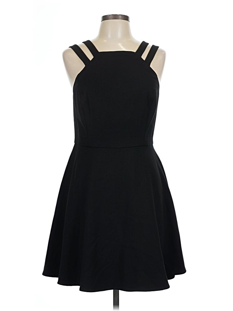 Pre-owned French Connection Casual Dress In Black