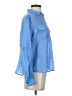 wonderly Blue Long Sleeve Blouse Size S - photo 4