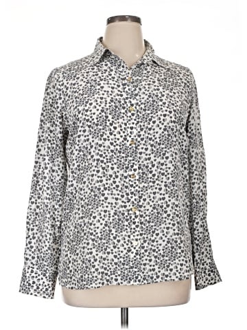 C. Wonder Long Sleeve Silk Top (view 1)