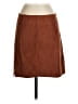 Unbranded Solid Brown Casual Skirt Size S - photo 1