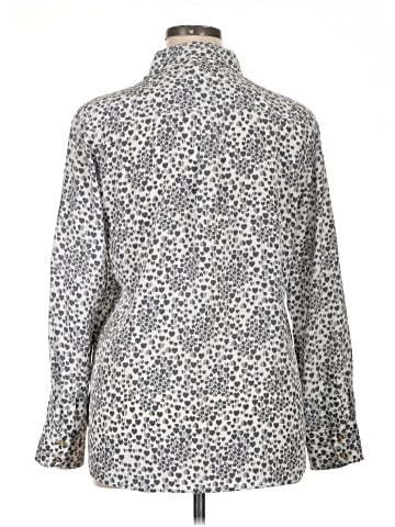 C. Wonder Long Sleeve Silk Top (view 2)