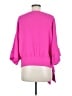 Trina Turk 100% Polyester Pink 3/4 Sleeve Top Size M - photo 2