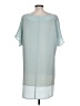 Lavender Brown Teal Short Sleeve Blouse Size L - photo 2