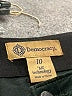 Democracy Black Green Casual Pants Size 10 - photo 6