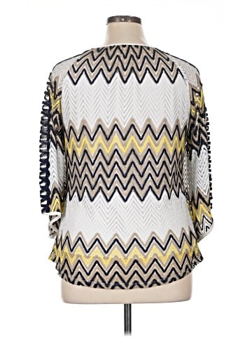 Tacera 3/4 Sleeve Blouse (view 2)