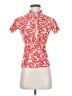 Tory Burch Red Short Sleeve Blouse Size S - photo 1