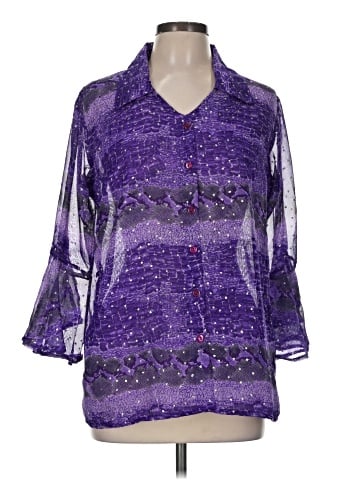 Prianka's Collection 3/4 Sleeve Blouse (view 1)