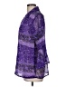 Prianka's Collection 100% Polyester Purple 3/4 Sleeve Blouse Size M - photo 5