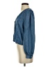 Vila 100% Tencel Blue Long Sleeve Blouse Size EU 34 / US 4 - photo 5
