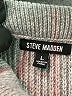 Steve Madden 100% Polyester Gray Sweater Vest Size L - photo 7