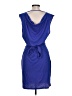 Bobi Solid Blue Cocktail Dress Size L - photo 2