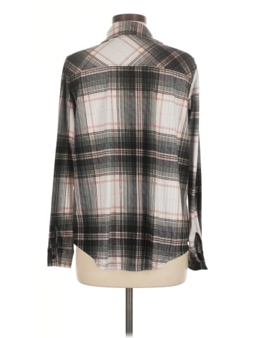 J for Justify Long Sleeve Button-Down Shirt (view 2)