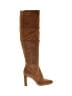 Something Navy Brown Boots Size 8 1/2 - photo 1