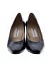 Etienne Aigner Black Blue Flats Size 8 1/2 - photo 2