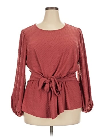 Ava James Long Sleeve Blouse (view 1)