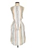 RVCA Stripes Ivory Casual Dress Size XS - photo 1