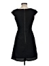 Francesca's 100% Polyester Solid Black Casual Dress Size M - photo 2