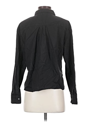 James Perse Long Sleeve Button-Down Shirt (view 2)