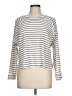 Adrianna Papell Stripes White Pullover Sweater Size L - photo 1