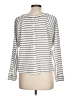 Adrianna Papell Stripes White Pullover Sweater Size L - photo 2