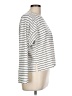 Adrianna Papell Stripes White Pullover Sweater Size L - photo 4