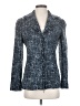 Real Clothes Tweed Blue Blazer Size 2 - photo 1
