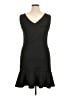 Spense 100% Polyester Solid Black Cocktail Dress Size 14 - photo 2