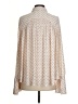 Free People 100% Polyester Polka Dots Ivory Long Sleeve Blouse Size S - photo 2
