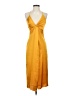 Express 100% Polyester Yellow Cocktail Dress Size XS - photo 1