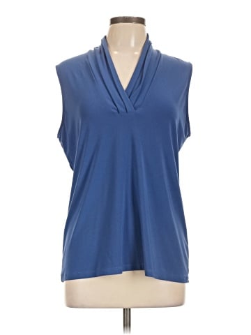 Anne Klein Sleeveless Blouse (view 1)