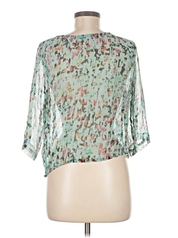 Gypsy 05 3/4 Sleeve Silk Top (view 2)