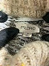 Pilcro Chevron-herringbone Tan Pullover Sweater Size M - photo 7