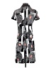 Etcetera Graphic Black Casual Dress Size 2 - photo 2